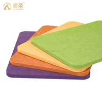 Panneaux acoustiques insonorisants haute densité 8*4ft 9mm, pièges à basses, couleurs variées, 45+ panneaux muraux et de plafond en feutre de fibre de polyester