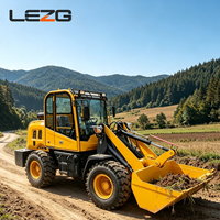 Più venduto ZL920 Pala caricatrice gommata da 2 tonnellate con braccio telescopico, colore personalizzabile, motore Yunnei, economica, con pinza per legname agricolo, per esportazione