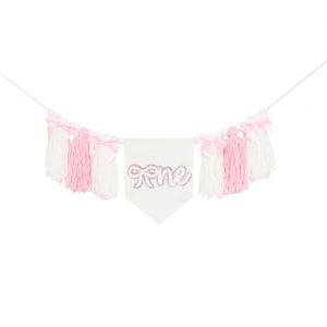 Vente chaude Bow Chair Bannière Baby Shower 1er Anniversaire Bannière Avec Chapeau À Bas Prix - Product Image 3