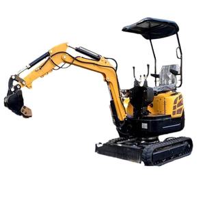 La pequeña fábrica de excavadoras vende excavadoras de orugas de 1,3 toneladas, zanjadora agrícola, agarradora de madera y trituradora - Product Image 1
