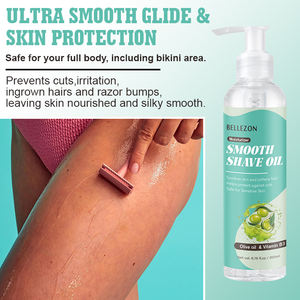 Huile à raser Adoucit la peau Prévient les frottements et les brûlures de la lame de <span class=keywords><strong>rasoir</strong></span> Huile pré-rasage et après-rasage Hydratante - Product Image 4