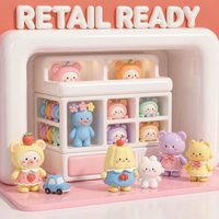 Jouets en peluche macaron personnalisés OEM ODM, théière dessert, peluche fraise rembourrée, cadeau en gros