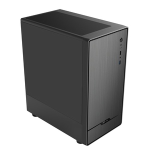 Usine Vente Gaming Computer Case Desktop Cases Tours <span class=keywords><strong>Gamer</strong></span> Pc Aluminium Mid Tower Cheap PC Case Micro ATX Computer Cabinet - Product Image 3