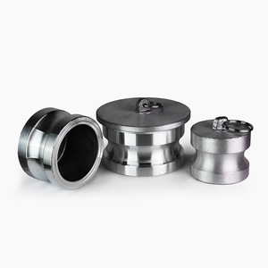Tapón de Aluminio de Acoplamiento Rápido Tipo DC, Tapón Interior de 2.5/3/4/6 Pulgadas para Drenaje de Aceite, Tapón de Sellado, Tapón de Extremo, Tapones de Radiador - Product Image 1