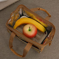 Sac isotherme étanche Tyvek Boîte à lunch thermique isolée avec fermeture éclair pour la protection des aliments et des boissons de pique-nique