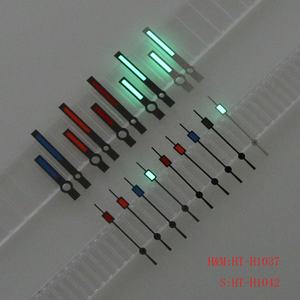 Brossé Plat Super C3 Vert Lumineux Fit NH34 NH35 NH36 NH38 NH70/1 Mouvement <span class=keywords><strong>Mods</strong></span> SKX007 Montre Mains Modification Accessoires - Product Image 2