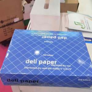 Papier ciré sec interplié pour la cuisson, personnalisé, anti-graisse, antiadhésif, papier ciré sec interplié pour la cuisson - Product Image 4