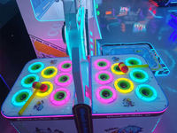 Jeu de mini-marteau à monnaie, jeu de frappe réactif à 2 joueurs, machine à marteler, machine à cadeaux de récompense pour enfants