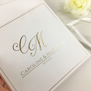 Nouveauté : Magnifiques cartes d'invitation de mariage à couverture rigide avec impression personnalisée <span class=keywords><strong>et</strong></span> photos du <span class=keywords><strong>couple</strong></span> - Product Image 6