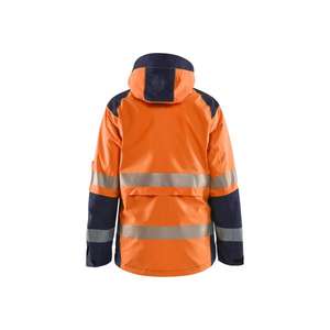 BLAKLADER - 443619875389L Veste Hi-Vis Shell pour femme Orange/Bleu marine-EAN 7330509864951 HI-VIS WORKWEAR - Product Image 2