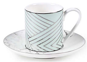 Nordic Modern Ceramic Golden Line Coffee Mug Tea Cup Dinner Plate Cup For Tableware Set - Product Image 3