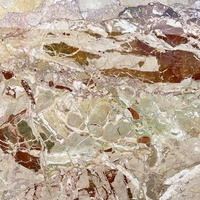 Carreaux de marbre poli sur mesure en pierre naturelle de luxe Monet Garden pour sol et murs de salle de bain