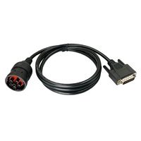 Cable de diagnóstico J1708 para ordenadores portátiles diésel, Conector de 6 pines de alta resistencia para Noregon DLA + 2,0