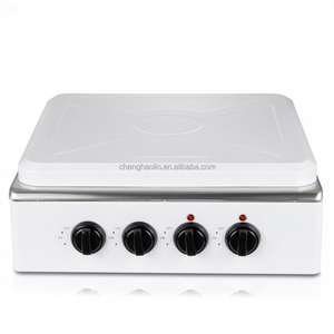 Estufa de Gas para Cocina Doméstica de 1000W con Cuatro Hornillas, Dos de Gas y Dos Eléctricas, <span class=keywords><strong>Bajo</strong></span> <span class=keywords><strong>Consumo</strong></span> de Energía y Eficiencia Térmica Uniforme - Product Image 2