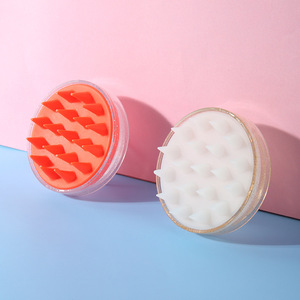 Cepillo de silicona para masaje del cuero cabelludo con cojín de aire y dientes suaves para limpieza y relajación del cabello - Product Image 2