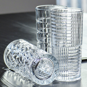 Grande <span class=keywords><strong>tasse</strong></span> à thé en <span class=keywords><strong>verre</strong></span> transparente de couleur personnalisée à la mode de luxe verres à eau en <span class=keywords><strong>verre</strong></span> - Product Image 3