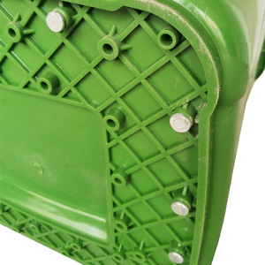 Contenedores de basura para exteriores, remolques de plástico para gestión de propiedades comunitarias, contenedores de basura grandes para clasificación, extra gruesos con tapas, 240L - Product Image 1