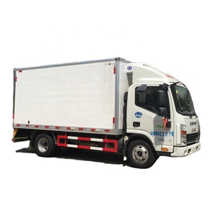 Xe Vận Chuyển Thực Phẩm Đông Lạnh 14ton, Container Tủ Lạnh Di Động, Xe Tải Đông Lạnh Kem - Product Image 2