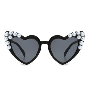 Fashion Heart Kids Sunglasses Children Retro Cute Pink Cartoon Sun <strong>Glasses</strong> <strong>Frame</strong> Girls Boys <strong>Baby</strong> Sunglasses UV400 Eyewear - Product Image 6