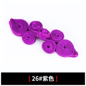 COOMAMUU Đào Cổ Điển Hình Dạng Trung Quốc Frog Buttons Knot Fastener May Làm Bằng Tay Thủ Công Nhà Cung Cấp Nút Lạ Mắt - Product Image 3