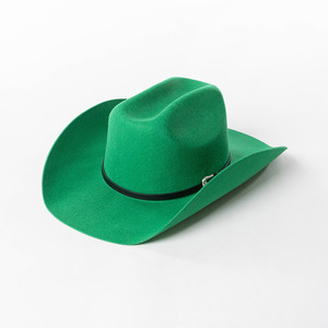 Sombrero <span class=keywords><strong>de</strong></span> vaquera con corona abierta <span class=keywords><strong>de</strong></span> lana australiana pura 100% al por mayor, colores caramelo, ala ancha, estilo occidental para hombres y mujeres, para viajes al aire libre - Product Image 4