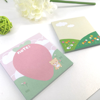 Bloc-notes professionnel personnalisé avec motifs imprimés, découpé à la forme, 3x3 pouces, pour liste de tâches, papeterie