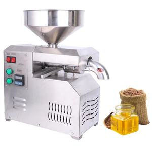 Prensa fría y caliente de acero inoxidable pequeña mini Coco Oliva cacahuete semilla de girasol Semilla de Chía sésamo nuez Lino prensa de aceite - Product Image 1