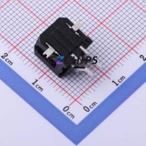 C3030WR-2X2P Wire-to-Board Pin Header SMD,P=3mm,Horizontal Mount Connector 2x2P 3mm Horizontal Mount Micro-Fit (MX 3.0) - Product Image 2