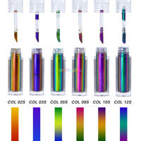 Fard à paupières liquide multi-chrome imperméable pour le maquillage, marque privée