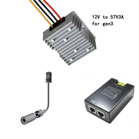 Pour Starlink Gen2/gen3 Gigabit 150W POE Injecteur 48-57Vdc 48-57V POE Out 6KV Surge