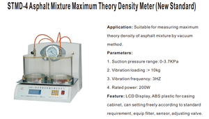 Độ chính xác cao mới tiêu chuẩn nhựa đường hỗn hợp tối đa mật độ lý thuyết mét để đo chính xác - Product Image 3