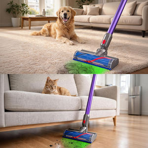 Brosse d'aspirateur avec lumière LED compatible avec <span class=keywords><strong>Dyson</strong></span> V7 V8 <span class=keywords><strong>V10</strong></span> V11 V15, tête <span class=keywords><strong>de</strong></span> brosse durable pour un <span class=keywords><strong>nettoyage</strong></span> efficace - Product Image 6