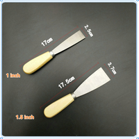 Grattoir à peinture à long manche avec lames en acier inoxydable Ensemble de dissolvant de papier peint pour fenêtre en bois