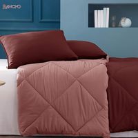 Juego de ropa de cama suave y gruesa, edredón liso de alta calidad, gran oferta, de fábrica, nuevo diseño