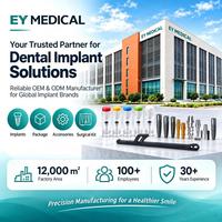 Clé dynamométrique manuelle EY MEDICAL en alliage de titane noir pour implants dentaires, clé à vis pour abutment, autoclavable, échelle 60 N.cm, OEM ODM