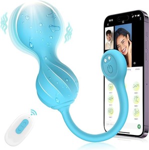 Juguetes sexuales para adultos de silicona resistente al agua para mujeres y parejas APP Control remoto punto G y vibrador del clítoris <span class=keywords><strong>Kegel</strong></span> Ball <span class=keywords><strong>Vagina</strong></span> entrenamiento - Product Image 5