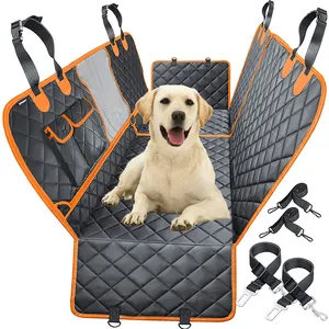 6 en 1 100% impermeable Oxford mascota viaje hamaca perro maletero carga forro impermeable mascota coche SUV asiento