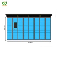 Yinlong coffre-fort intelligent casier numérique auto ramasser Offre Spéciale Intelligent acier intelligent logistique colis livraison casier