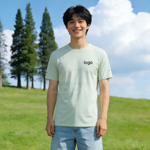 เสื้อยืดกีฬาแห้งเร็วแบบมีแถบลาย โพลีเอสเตอร์น้ำหนักเบา สำหรับทุกเพศ  แบบสปอร์ตตาข่าย โพลีเอสเตอร์ เหมาะสำหรับวิ่ง - Product Image 3