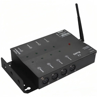 Répartiteur DMX 8 voies sans fil/filaire, amplificateur optique DMX 512 à 3 broches isolé