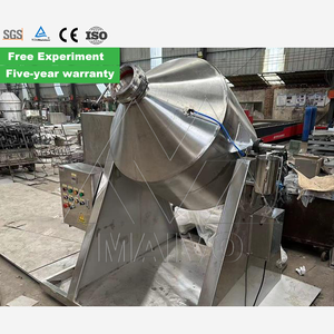 Licuadora de cosméticos sin peso de acero inoxidable agitador químico agitador planta mezcladora de doble cono - Product Image 4