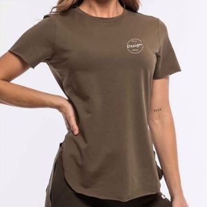T-shirts en gros formels et écologiques à col rond, personnalisés, de haute qualité, à ourlet incurvé, pour l'été, avec impression sérigraphiée, unis - Product Image 6