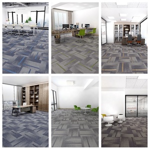 Dalles de moquette de salle de conférence carrées en polyamide 100 % résistantes à l'usure, nouveau design commercial, série <span class=keywords><strong>J</strong></span> Shanghai Hangju Archer - Product Image 5