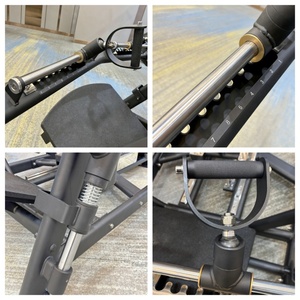 Macchina Commerciale Regolabile per Hip Thrust con Carico a Piastre in Acciaio per Allenamento di Forza in Palestra, Braccia, Petto, Gambe e Glutei - Resistente - Product Image 4
