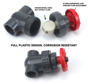 DN25mm 4 inch 50mm uPVC PVC PPR cho đường ống dòng chảy Van cổng - Product Image 2