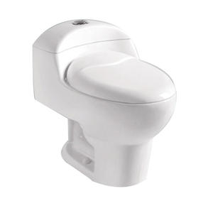 Inodoro moderno de cerámica Siamedly de dos piezas para hotel, artículos sanitarios de doble descarga para baños, inodoro de diseño dividido sudamericano - Product Image 6