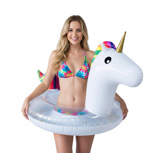 Bouée gonflable licorne scintillante <span class=keywords><strong>pour</strong></span> adultes - Product Image 5
