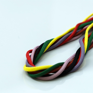 <span class=keywords><strong>Polyester</strong></span> xoắn dây dây cho trang trí <span class=keywords><strong>polyester</strong></span> bông xoắn macrame dây dây - Product Image 4