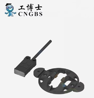 Capteur de niveau capacitif Balluff BCS012H BCS R08RRE-PSMFHC-EP02 PNP NO avec câble de 2 m, IP67, boîtier PP, détection traversant le mur