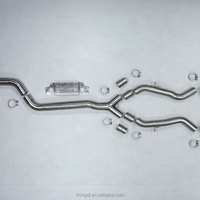 Tuyaux d'échappement d'échappement OEM Valvetronic pour BMW M2 G87 Catback de course en acier inoxydable